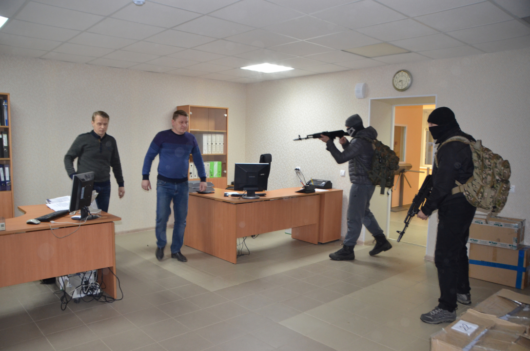 Оперативным штабом в Вологодской области  проведено тактико-специальное учение