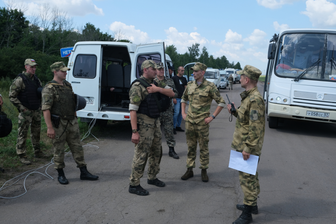 Тактико-специальное учение в Орловской области 