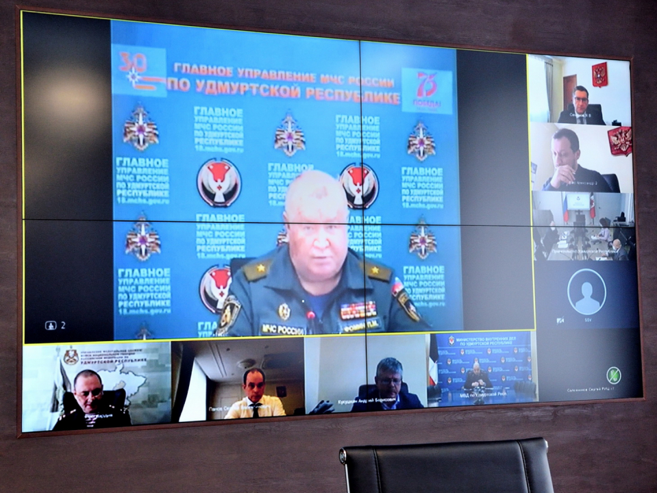 Состоялось совместное заседание Антитеррористической комиссии  и оперативного штаба в Удмуртской Республике