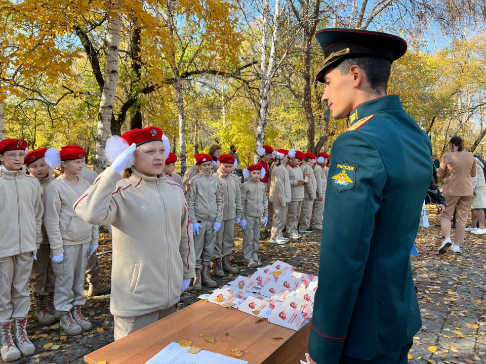 Движение "ЮНАРМИЯ" вновь приросло новыми участниками