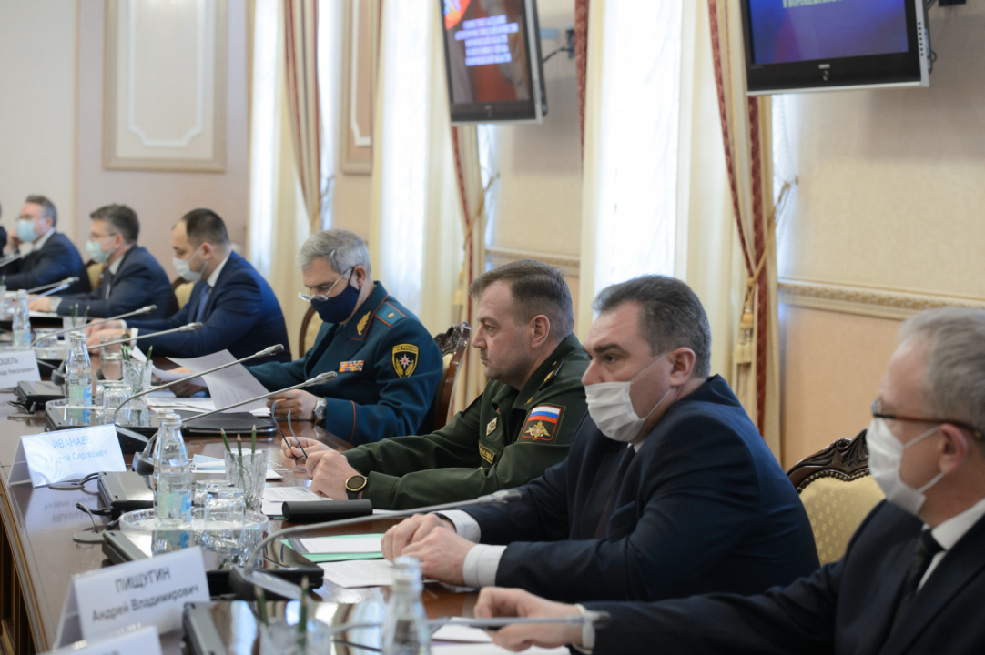 Совместное заседание антитеррористической комиссии и оперативного штаба проведено в Воронежской области