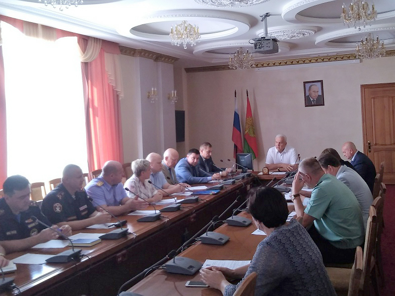 Состоялось очередное заседание антитеррористической комиссии и оперативного штаба в Липецкой области