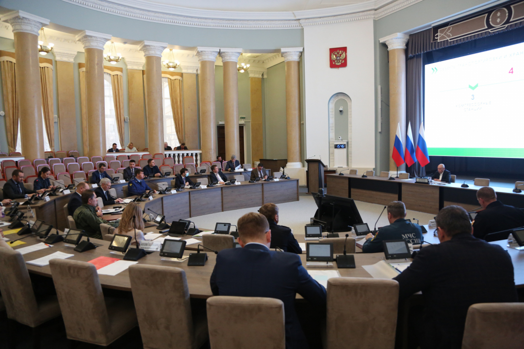 Состоялось заседание антитеррористической комиссии в Липецкой области