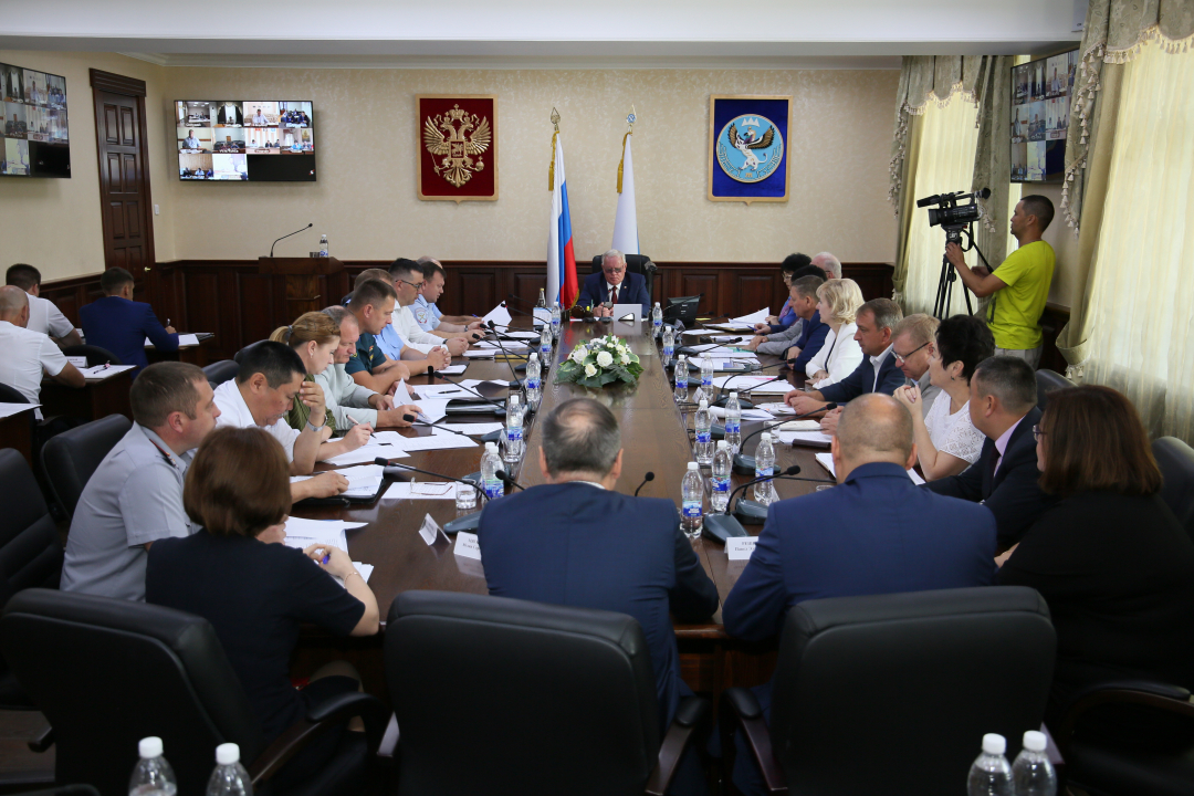 Совместное заседание Антитеррористической комиссии Республики Алтай и Оперативного штаба в Республике Алтай