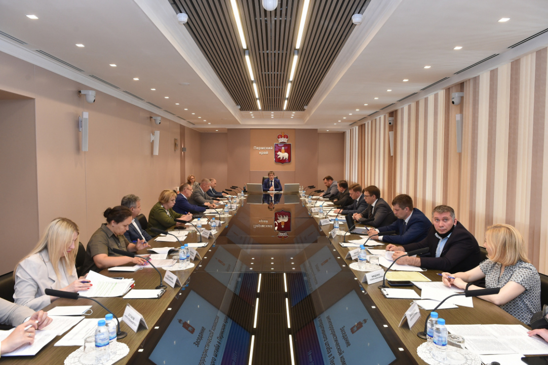Совместное заседание антитеррористической комиссии и оперативного штаба проведено в Пермском крае