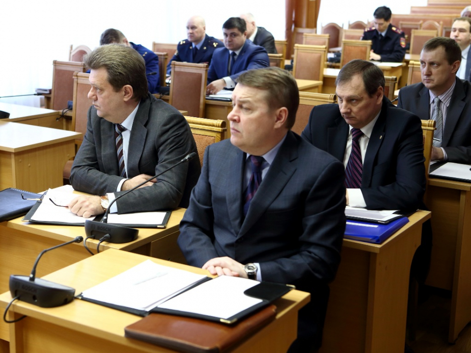 Присутствовавшие на заседании члены АТК Томской области