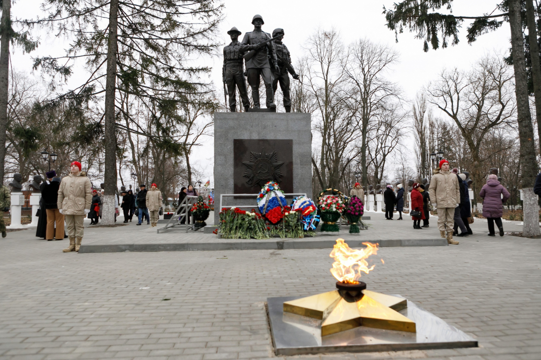 Мемориал «Защитники Отечества» открыт в Воронежской области 