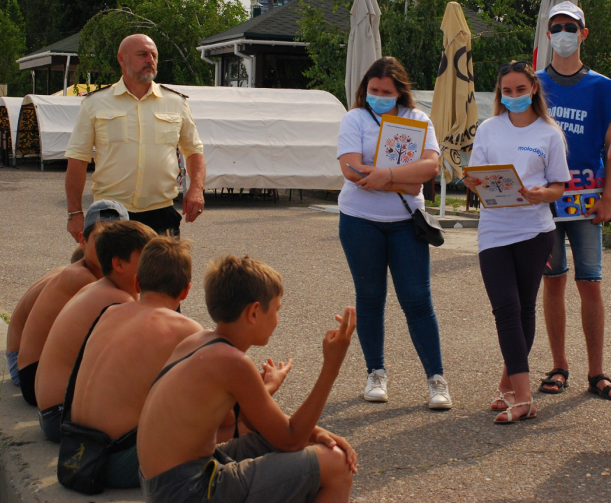 В Волгограде проведена информационно-профилактическая акция «Безопасный отдых»