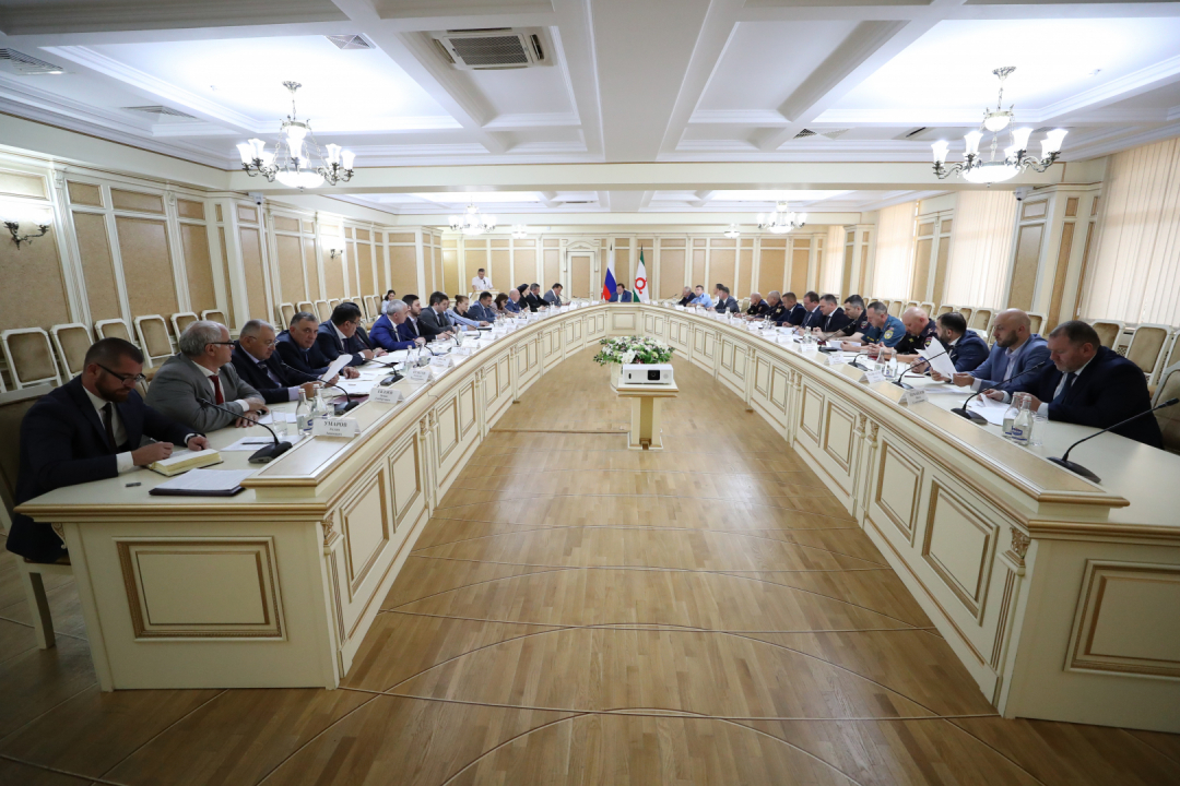 Плановое заседание антитеррористической комиссии состоялось в Республике Ингушетия