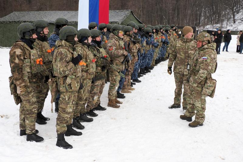 Обучение молодежи в «Центре тактической подготовки» в Воронеже