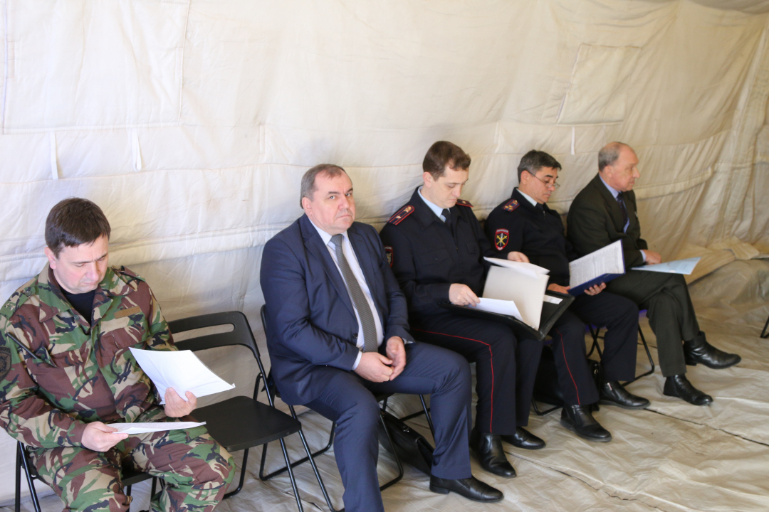 Оперативным штабом в Ростовской области проведено тактико - специальное учение на полигоне Кадамовский 