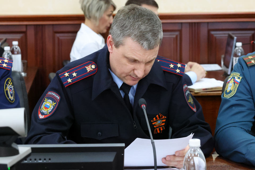 Совместное заседание антитеррористической комиссии и оперативного штаба в Республике Алтай