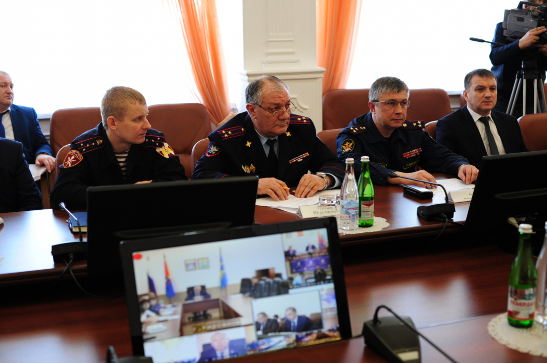 В Тамбовской области проведено очередное совместное заседание антитеррористической комиссии 