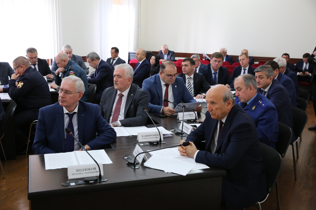Заседание Антитеррористической комиссии в Кабардино-Балкарской Республики