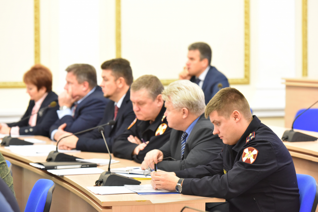Александр Богомаз провел заседание Антитеррористической комиссии