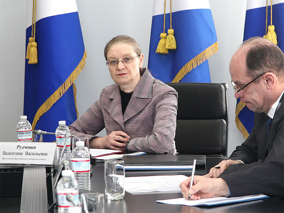 Обсуждение представленных в повестке вопросов заседания Антитеррористической комиссии в Чукотском автономном округе
