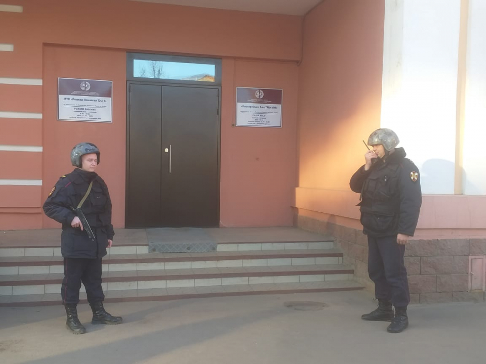 Проведено антитеррористическое учение на территории города Йошкар-Олы