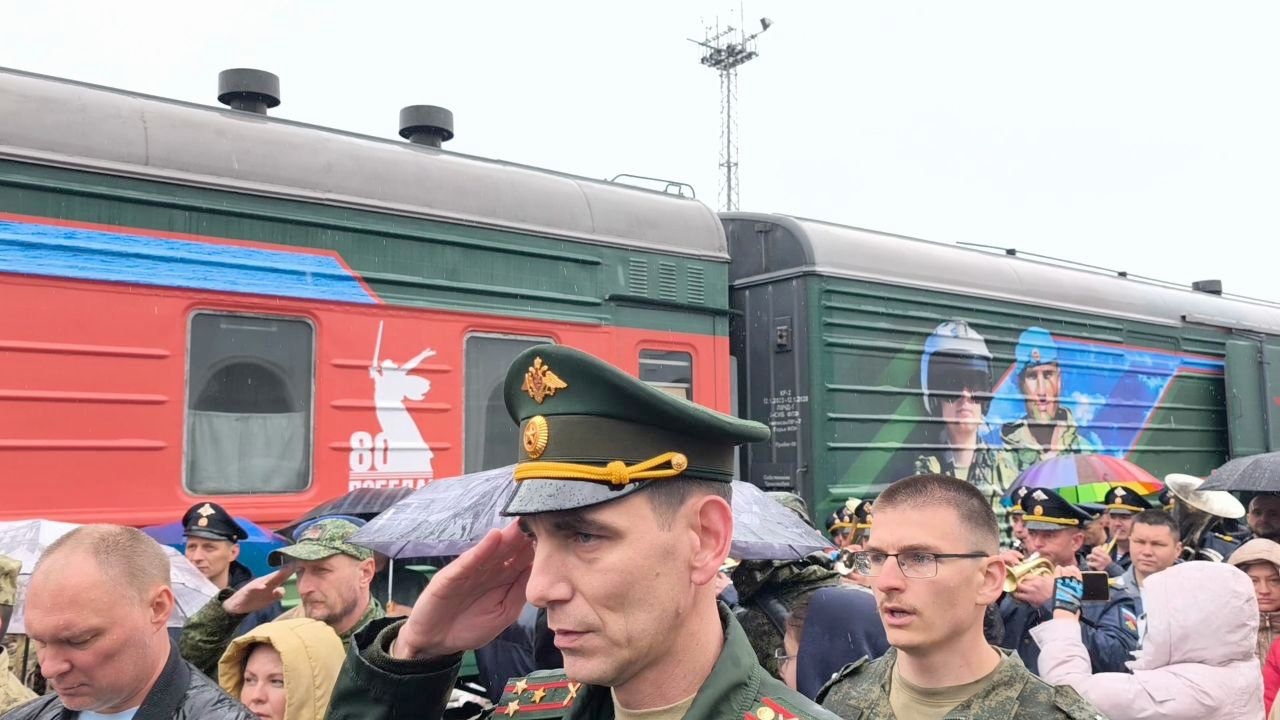 "Поезд Победы" в Ставрополе