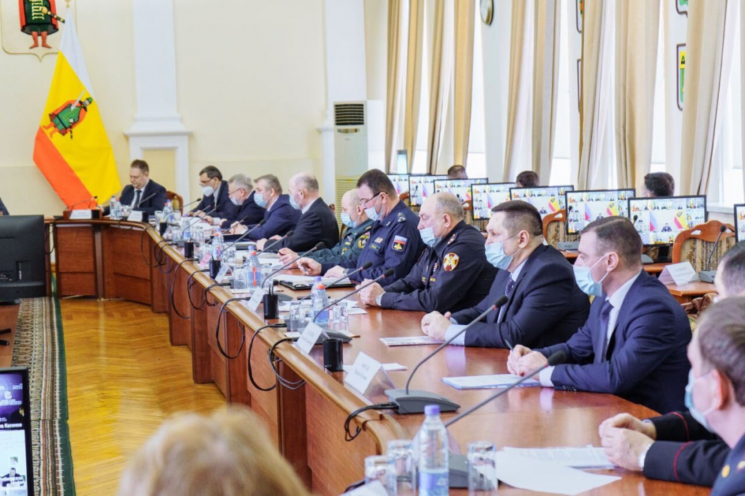 Совместное заседание антитеррористической комиссии и оперативного штаба проведено в Рязанской области