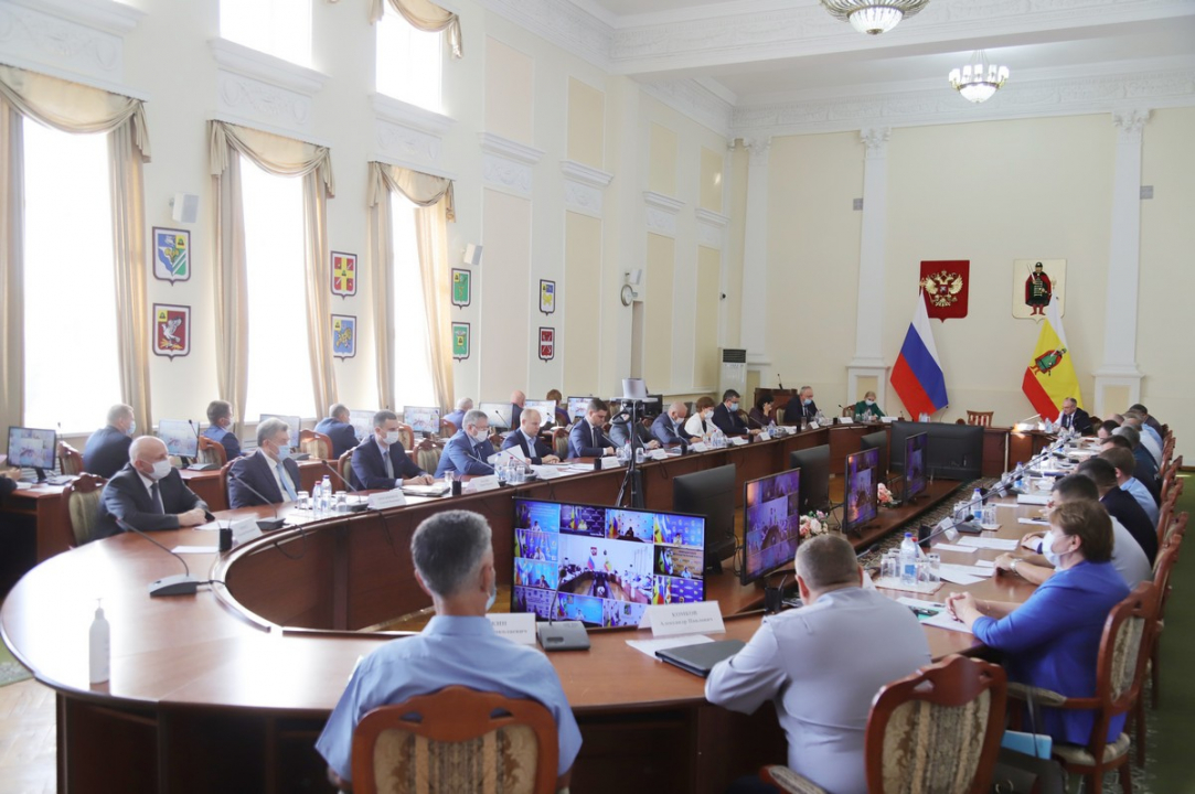 Прошло совместное заседание антитеррористической комиссии Рязанской области и оперативного штаба в Рязанской области