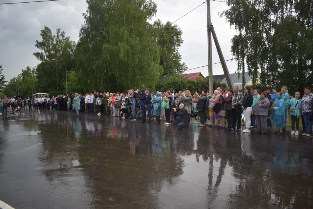 В Рязанской области открыли памятник Герою Российской Федерации Игорю Филькину