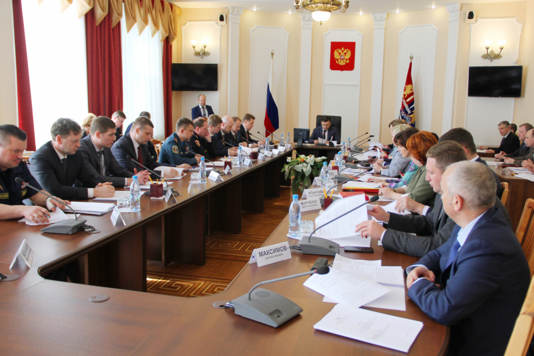 В Ивановской области прошло совместное заседание антитеррористической комиссии, оперативного штаба  и постоянно действующего координационного совещания по обеспечению правопорядка 