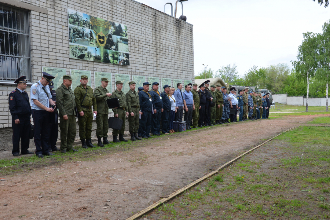 Оперативным штабом в Ульяновской области проведено командно-штабное учение