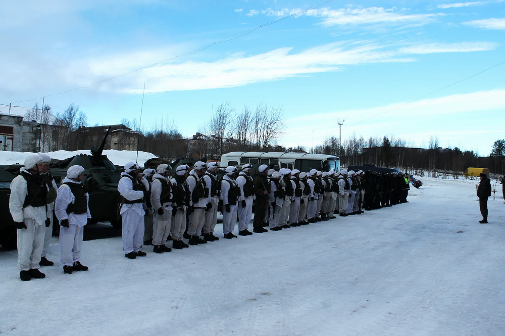 Военнослужащие Северного флота приняли участие в антитеррористическом учении в Мурманской области