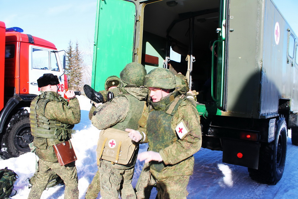 Военнослужащие Северного флота приняли участие в антитеррористическом учении в Мурманской области