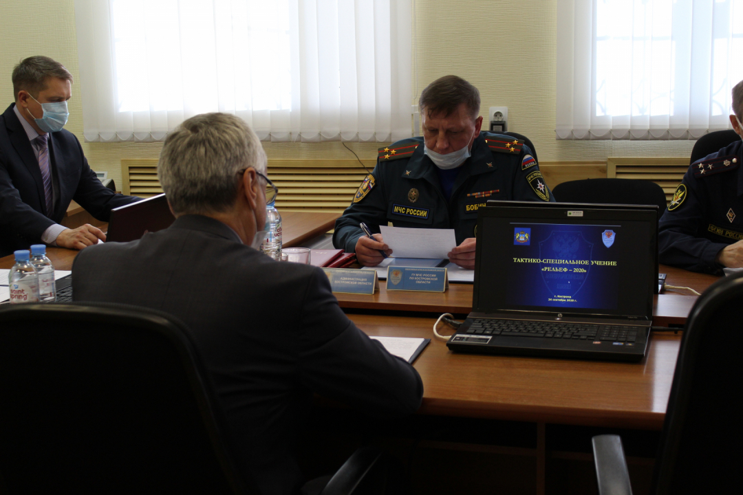Оперативным штабом в Костромской области проведено  антитеррористическое учение