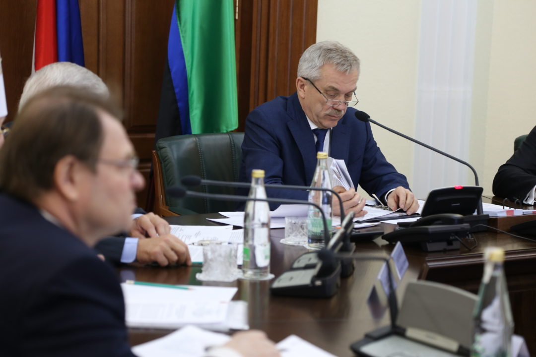 Заседание  антитеррористической комиссии в Белгородской области 
