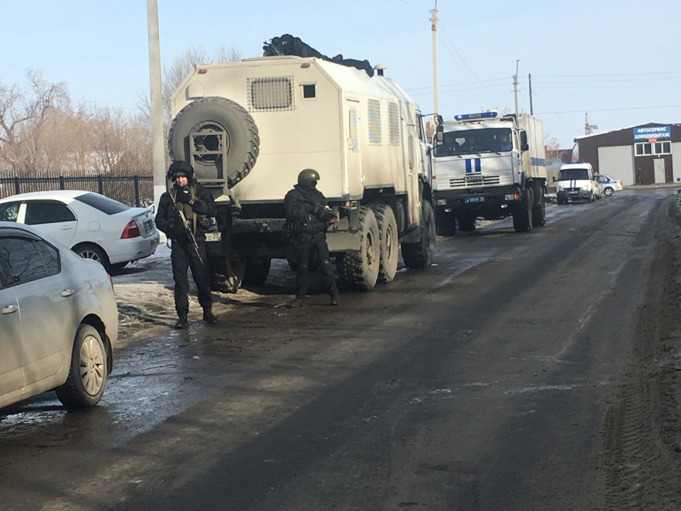 Занятие позиций группой блокирования