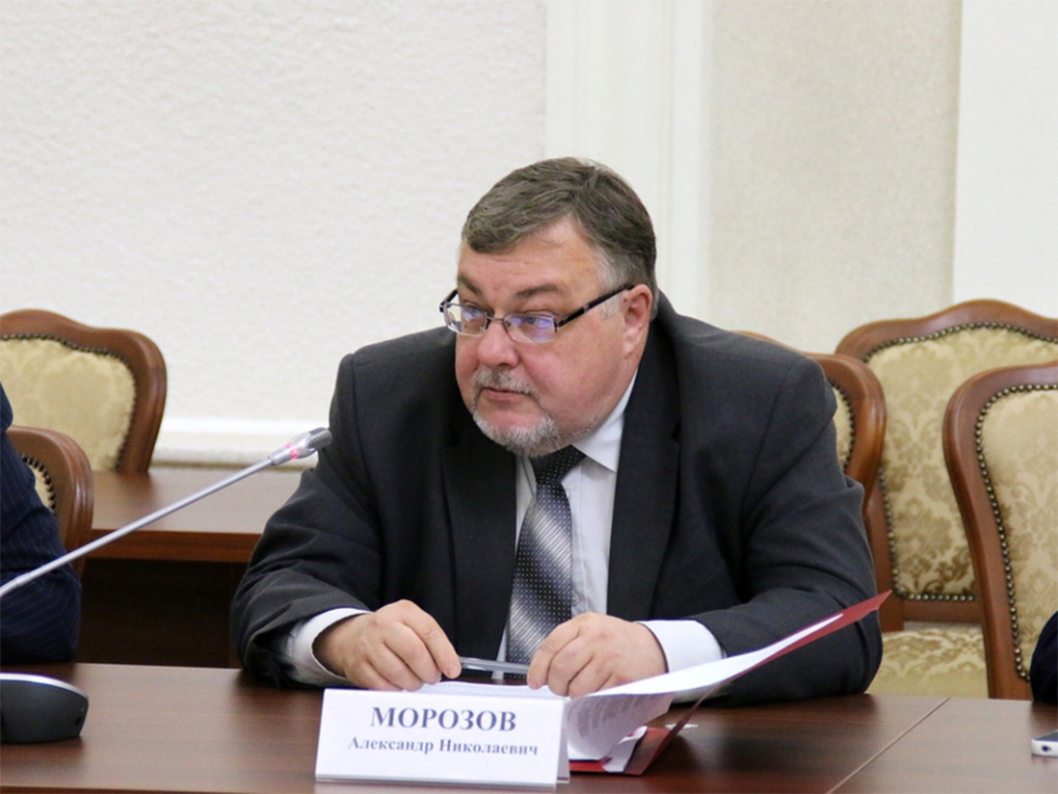 Министр образования Карелии Александр Морозов