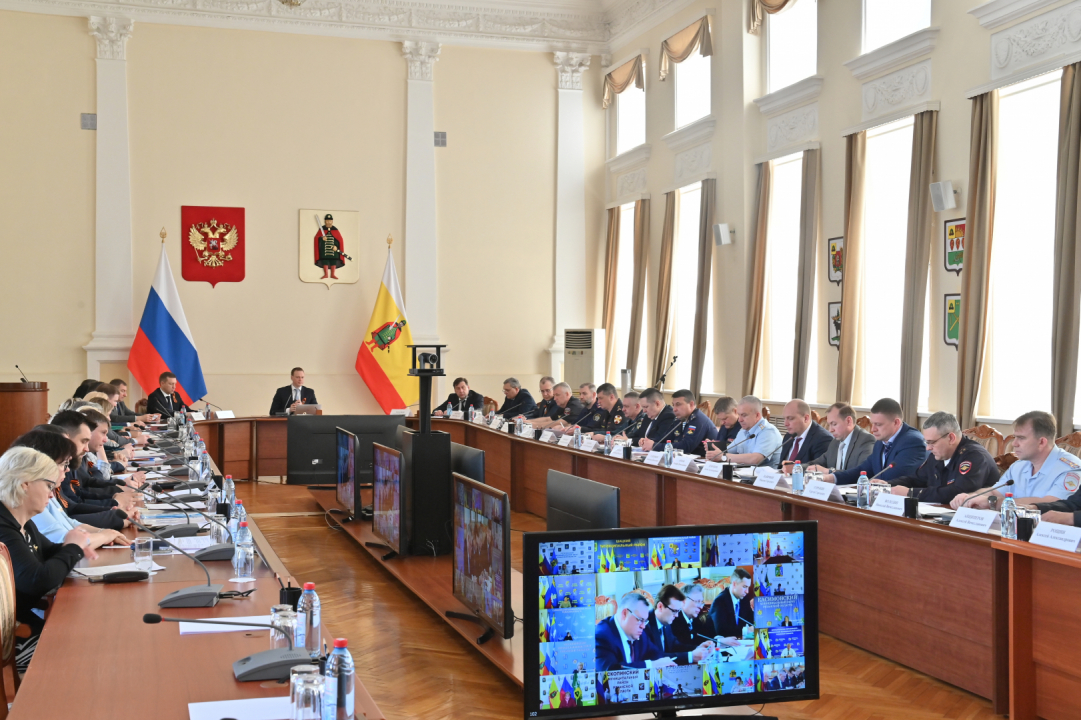 Совместное заседание АТК и ОШ в Рязанской области