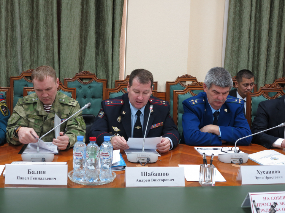 В Ханты-Мансийске проведено совместное заседание Антитеррористической комиссии и Оперативного штаба в ХМАО – Югре