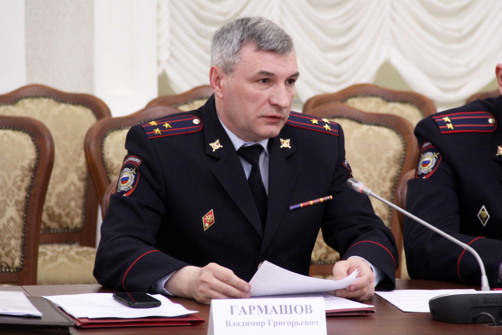 Заместитель начальника полиции по охране общественного порядка Владимир Гармашов