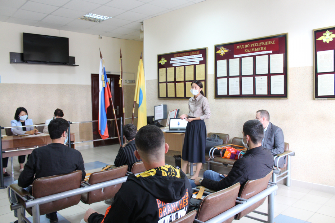 Профилактическое мероприяие со студентами из Республик Таджикистан и Узбекистан состоялось в Элисте