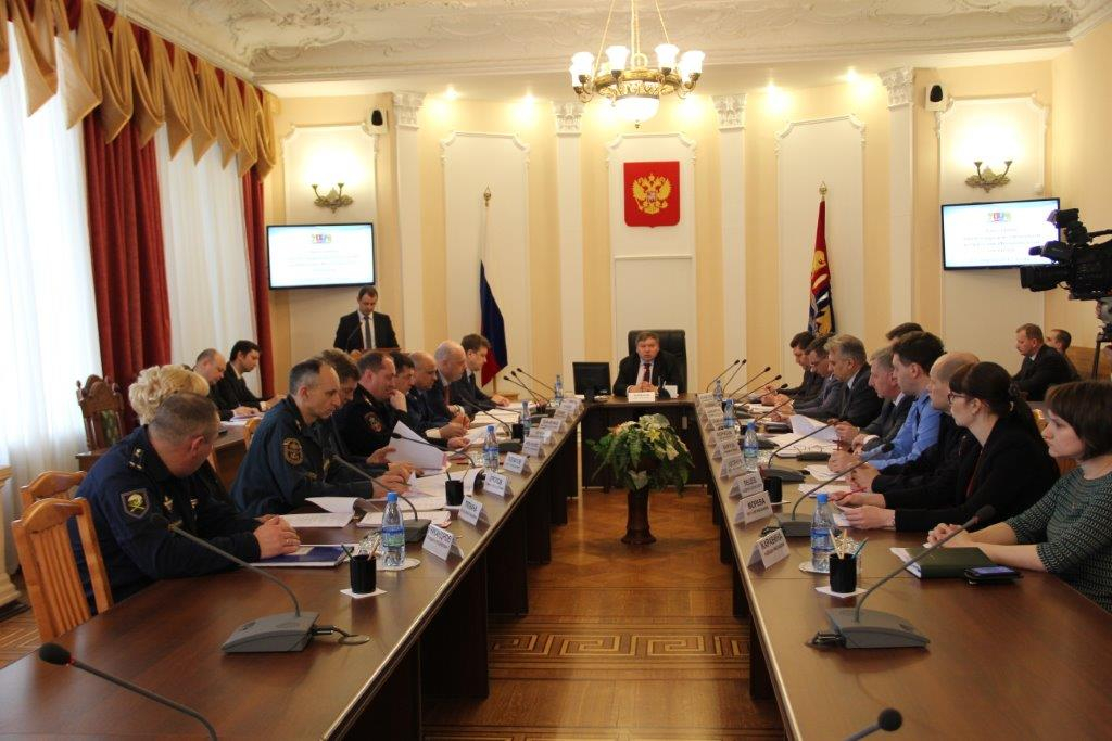Под председательством губернатора региона Павла Конькова прошло заседание антитеррористической комиссии Ивановской области