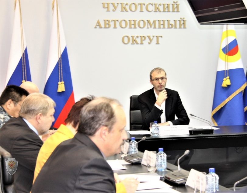 Губернатору рассказали о результатах работы антитеррористической комиссии в Чукотском автономном округе