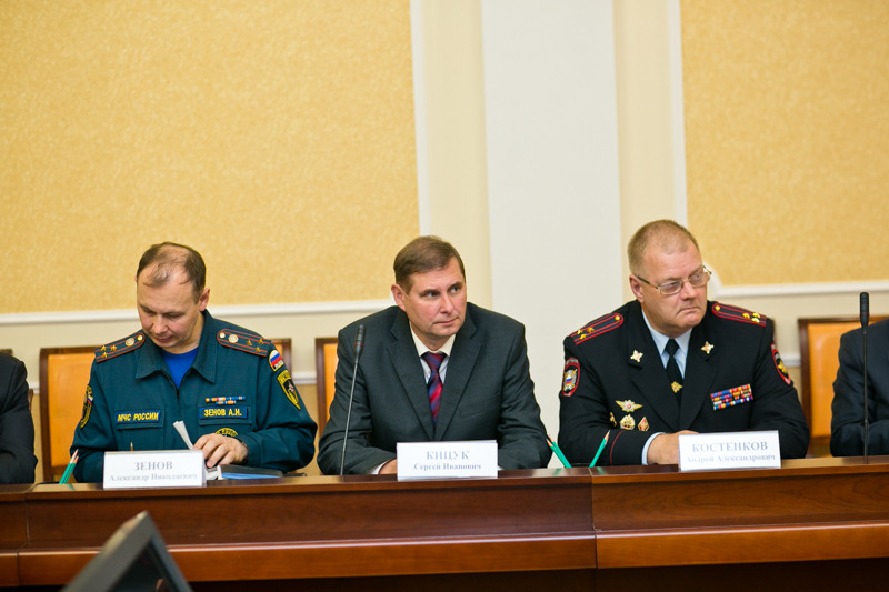 Заседание антитеррористической комиссии в Оренбургской области 