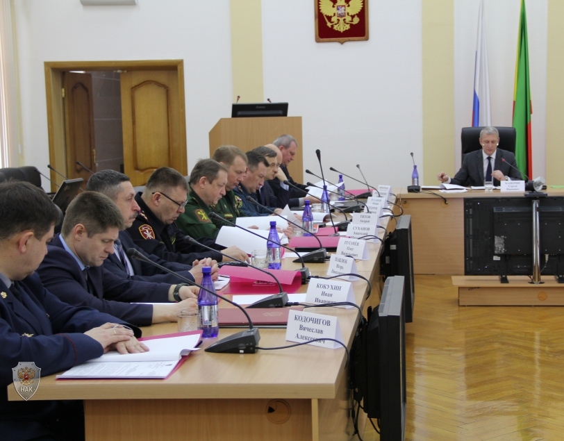 Состоялось совместное заседание антитеррористической комиссии и оперативного штаба в Забайкальском крае 