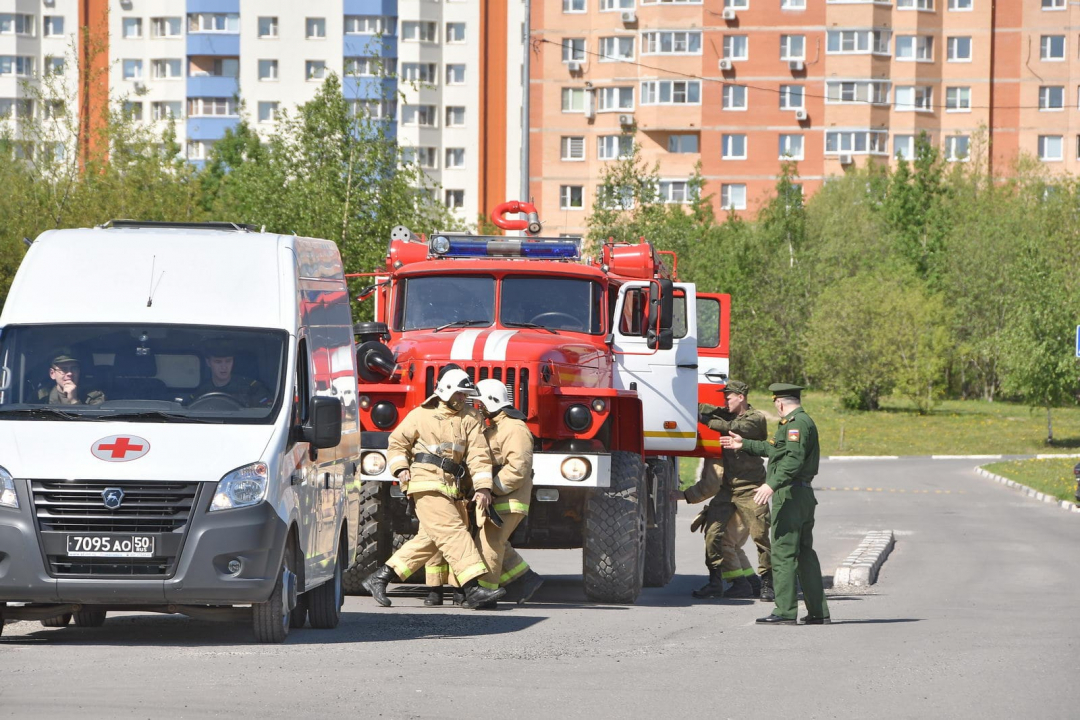 Антитеррористическая тренировка в школе