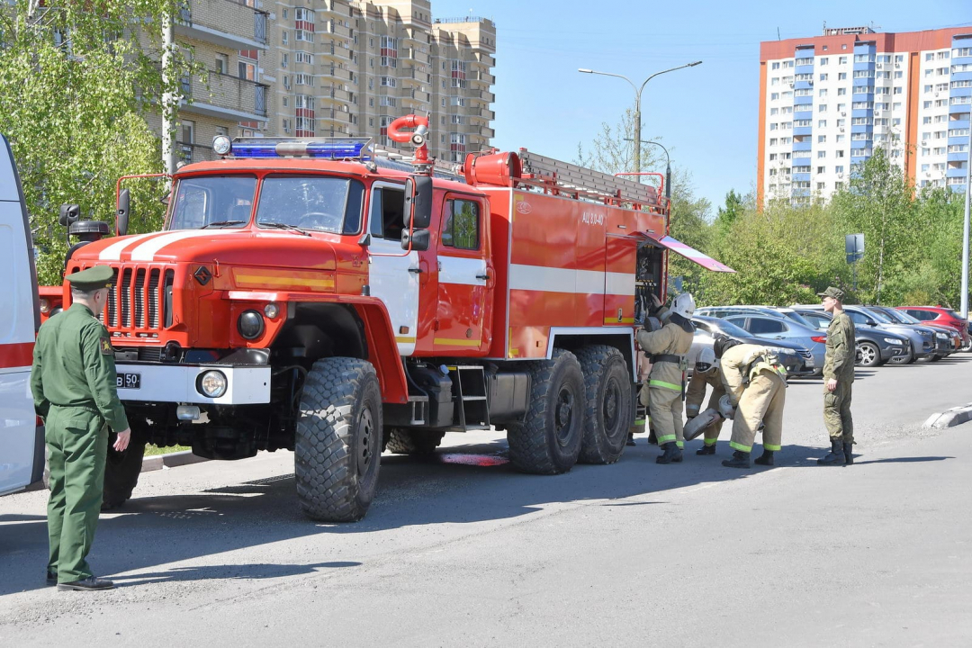 Антитеррористическая тренировка в школе