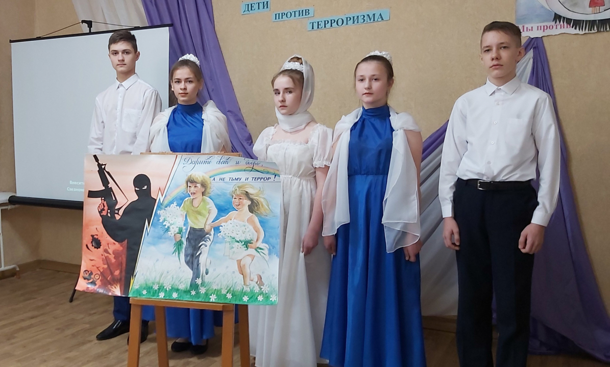 В Мордовии прошел конкурс плакатов  «Дети против терроризма»