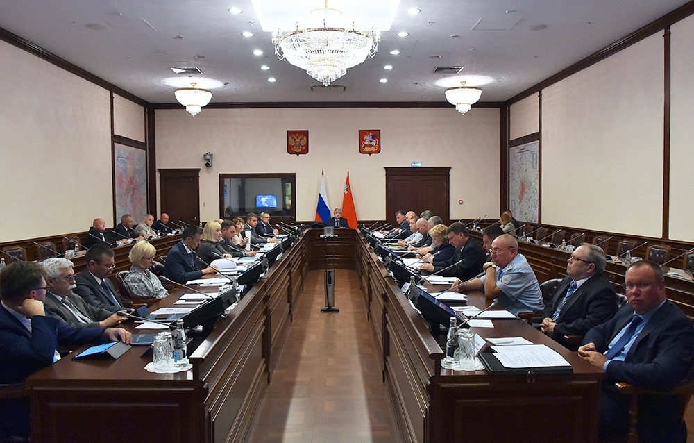 Совместное заседание Антитеррористической комиссии Московской области  и Оперативного штаба в Московской области