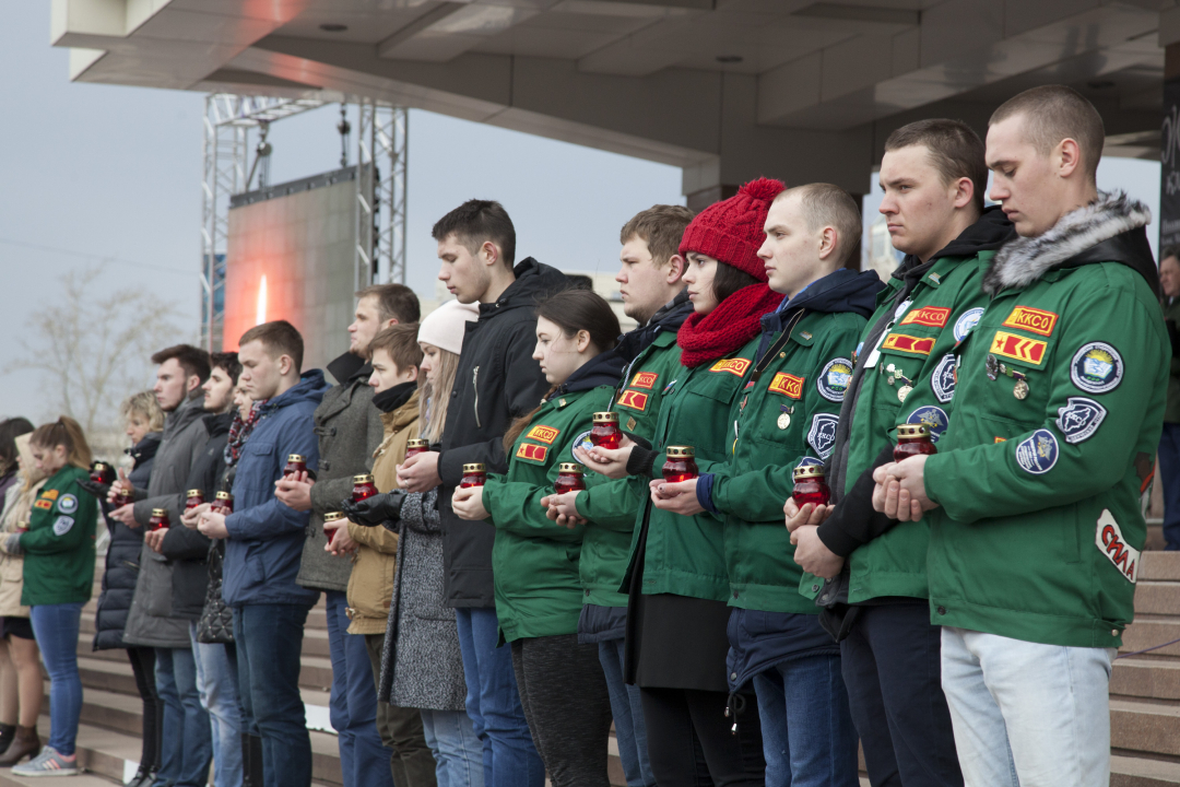 Более 5 тысяч красноярцев присоединились  к участникам акции «Вместе! Против террора!»