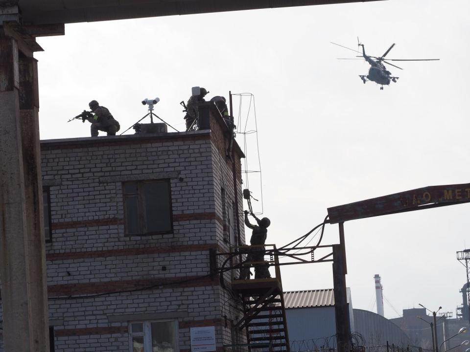 Оперативным штабом в Белгородской области проведено нтитеррористическое учение 