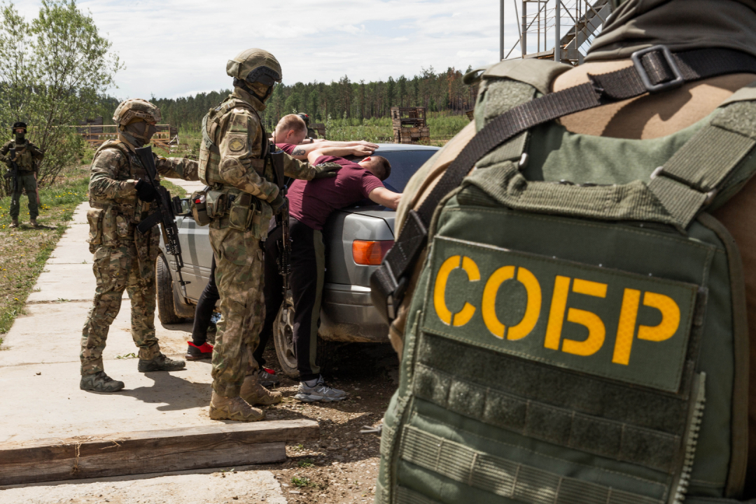 Учение силовых и специальных служб в Иркутской области 