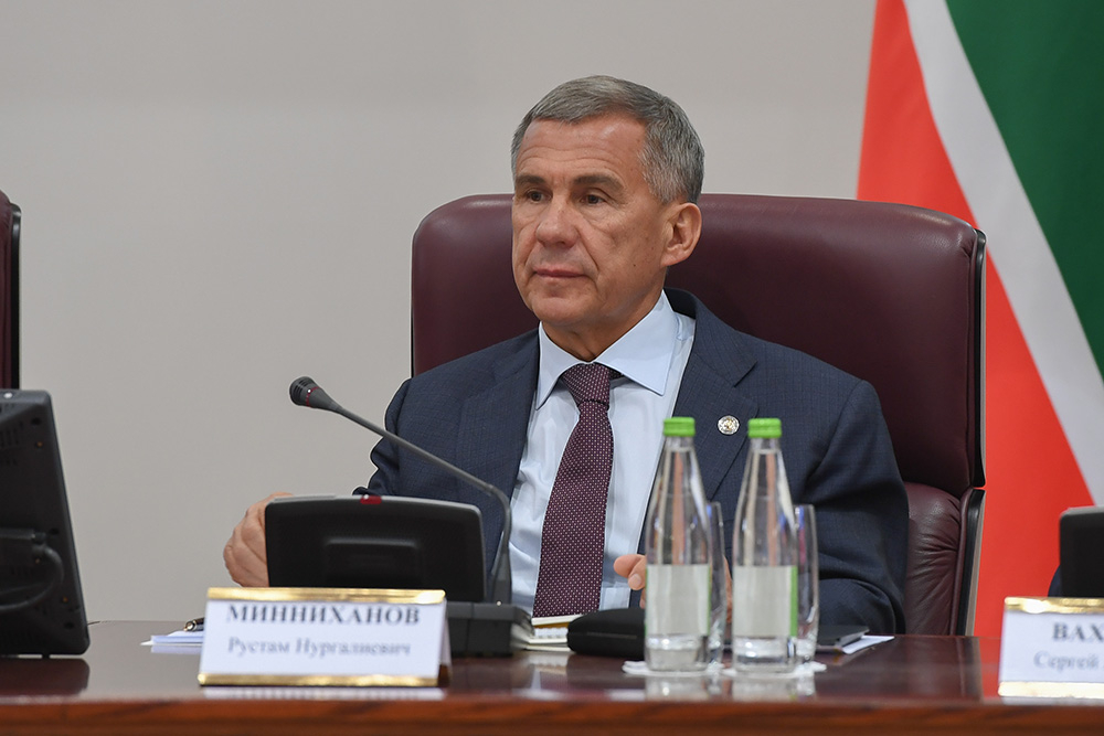 Президент Республики Татарстан Рустам Минниханов