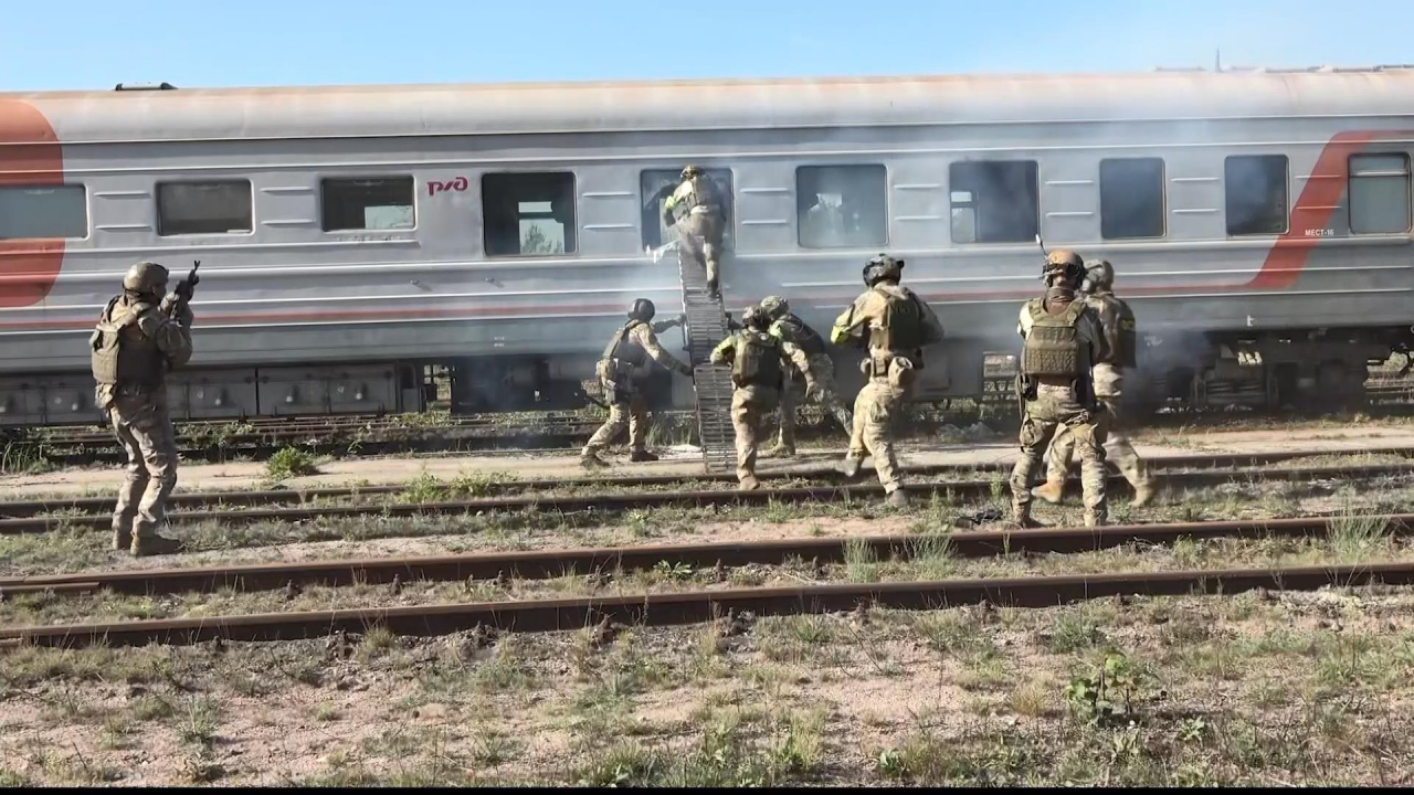Командно-штабное учение в Санкт-Петербурге 